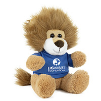 6” Plush Teddy Lion